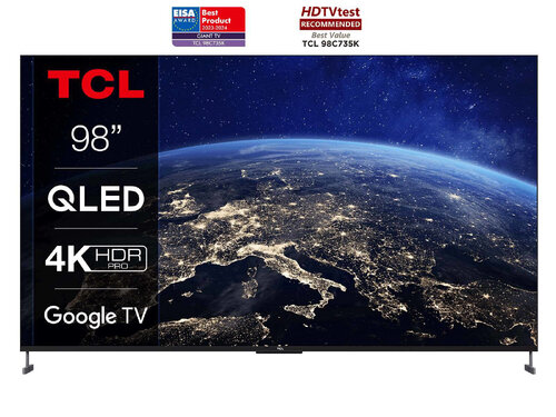 Περισσότερες πληροφορίες για "TCL C73 Series 98C735K"