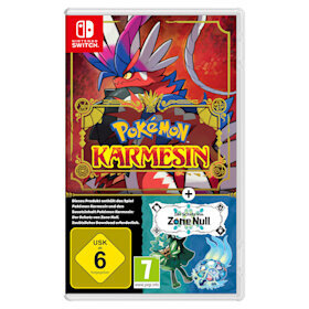 Περισσότερες πληροφορίες για "Nintendo Pokémon Karmesin + Der Schatz von Zone Null (Nintendo Switch)"
