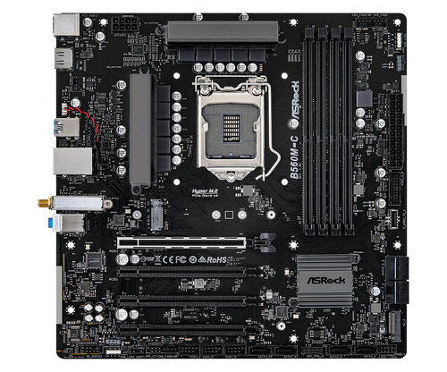 Περισσότερες πληροφορίες για "Asrock B560M-C"
