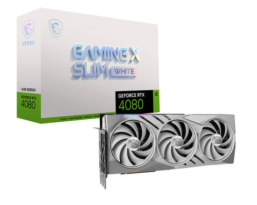 Περισσότερες πληροφορίες για "MSI GEFORCE RTX 4080 16GB GAMING X SLIM WHIT"