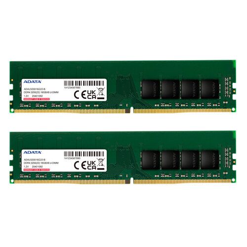 Περισσότερες πληροφορίες για "ADATA AD4U320016G22-DTGN (32 GB/DDR4/3200MHz)"