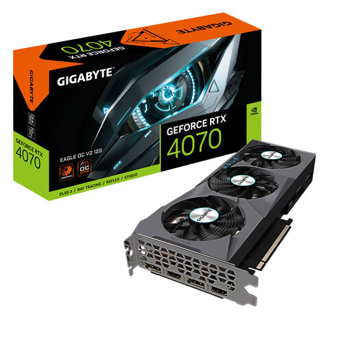 Περισσότερες πληροφορίες για "Gigabyte GeForce RTX 4070 EAGLE OC V2 12G"