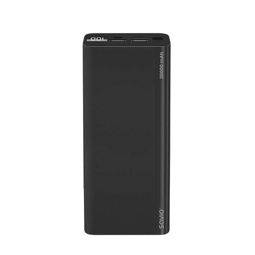 Περισσότερες πληροφορίες για "Savio power bank BA-05 20000 mAh czarny (Μαύρο/20000mAh)"