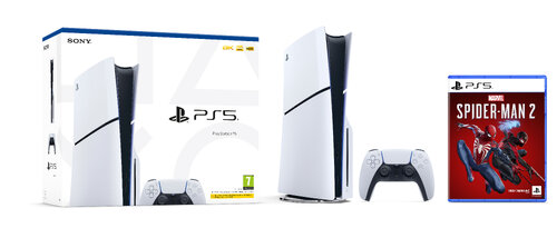 Περισσότερες πληροφορίες για "Sony PlayStation 5 Slim + Marvel’s Spider-Man 2"