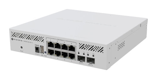 Περισσότερες πληροφορίες για "Mikrotik CRS310-8G+2S+IN: L3 Smart Switch"