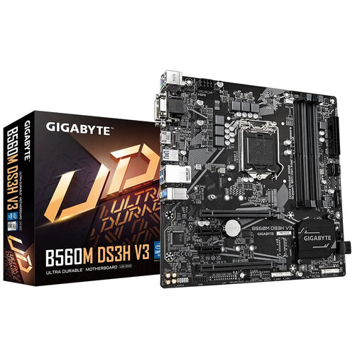 Περισσότερες πληροφορίες για "Gigabyte B560M DS3H V3 (rev. 1.0)"