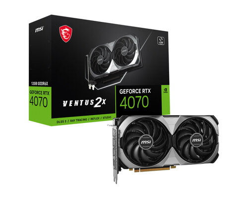 Περισσότερες πληροφορίες για "MSI GeForce RTX 4070 VENTUS 2X E 12G"