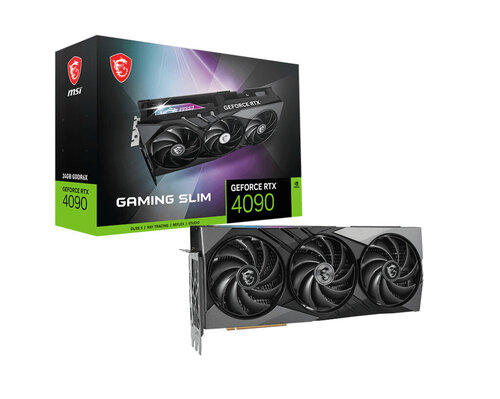 Περισσότερες πληροφορίες για "MSI GAMING GeForce RTX 4090 SLIM 24G"