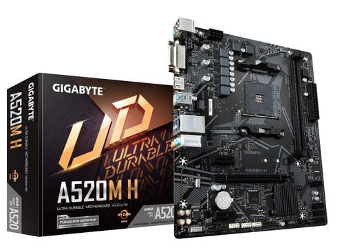 Περισσότερες πληροφορίες για "Gigabyte A520M H (rev. 1.x)"