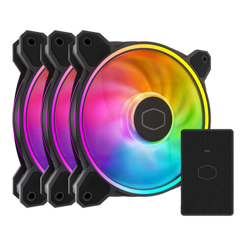 Περισσότερες πληροφορίες για "Cooler Master MasterFan MF120 Halo² 3in1 (12 cm/4 ακίδων/Μαύρο)"