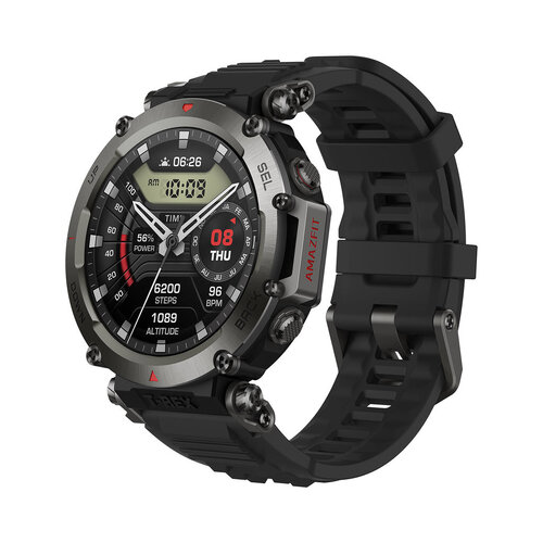 Περισσότερες πληροφορίες για "Amazfit T-Rex Ultra (Μαύρο/Ανοξείδωτο ατσάλι)"