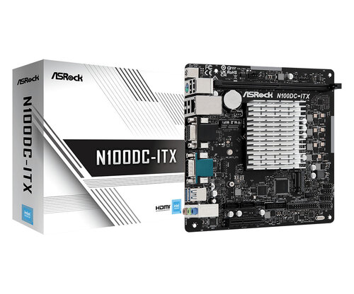 Περισσότερες πληροφορίες για "Asrock N100DC-ITX"
