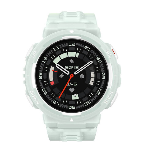 Περισσότερες πληροφορίες για "Amazfit ACTIVE EDGE (46mm/Χρώμα δυόσμου/Πλαστικό)"