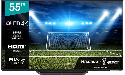 Περισσότερες πληροφορίες για "Hisense 55A85G"