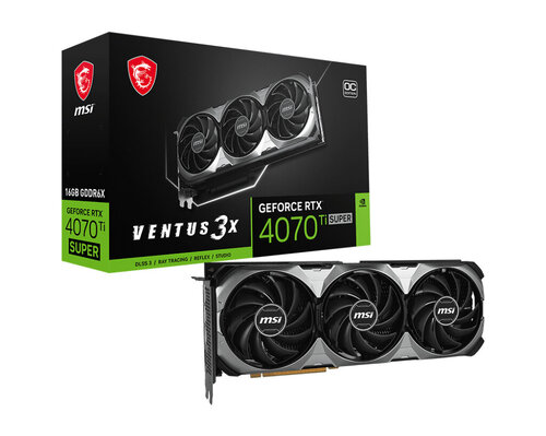 Περισσότερες πληροφορίες για "MSI VENTUS GeForce RTX 4070 Ti SUPER 16G 3X OC"