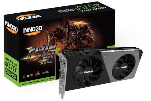 Περισσότερες πληροφορίες για "Inno3D GEFORCE RTX 4070 Ti SUPER TWIN X2"