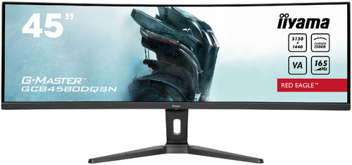 Περισσότερες πληροφορίες για "iiyama G-MASTER RED EAGLE CURVED (45"/Dual QHD)"