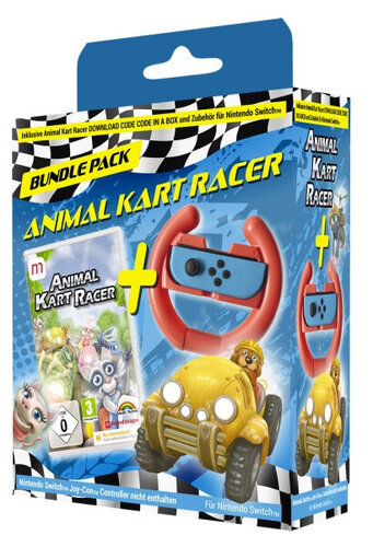 Περισσότερες πληροφορίες για "GAME Animal Kart Racing Wheel Bundle (Nintendo Switch)"