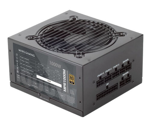 Περισσότερες πληροφορίες για "Mars Gaming MPB1000M (1000W)"