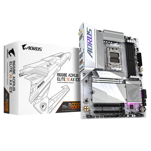 Περισσότερες πληροφορίες για "Gigabyte B650E AORUS ELITE X AX ICE"