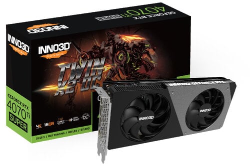 Περισσότερες πληροφορίες για "Inno3D GEFORCE RTX 4070 Ti SUPER TWIN X2 OC"