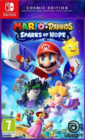 Περισσότερες πληροφορίες για "Nintendo Mario + Rabbids: Sparks of Hope Cosmic Edition (Nintendo Switch)"