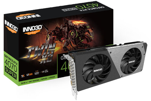 Περισσότερες πληροφορίες για "Inno3D GEFORCE RTX 4070 SUPER TWIN X2"