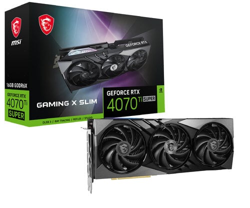 Περισσότερες πληροφορίες για "MSI GAMING GeForce RTX 4070 Ti SUPER 16G X SLIM"