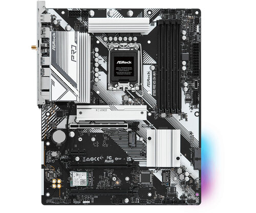 Περισσότερες πληροφορίες για "Asrock B760 Pro RS/D4 WiFi"