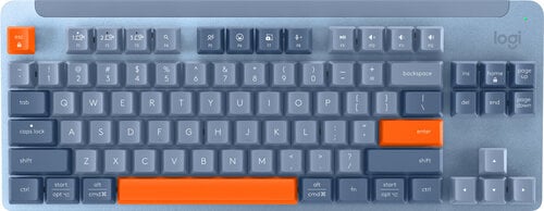 Περισσότερες πληροφορίες για "Logitech Signature K855 (Μπλε, Πορτοκαλί/RF Wireless + Bluetooth)"
