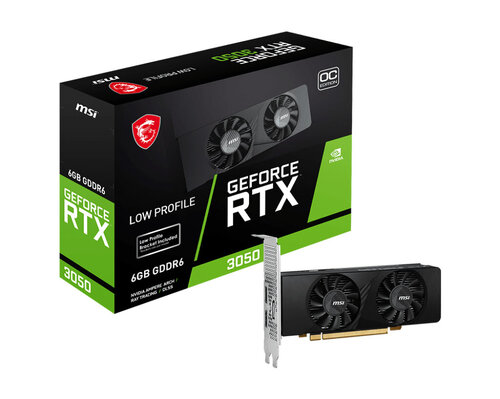 Περισσότερες πληροφορίες για "MSI GEFORCE RTX 3050 LP 6G OC"
