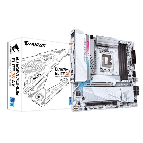 Περισσότερες πληροφορίες για "Gigabyte B760M AORUS ELITE X AX"