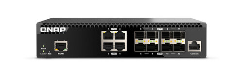 Περισσότερες πληροφορίες για "QNAP QSW-M3212R-8S4T"