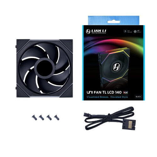 Περισσότερες πληροφορίες για "Lian Li UNI FAN TL LCD (14 cm/Μαύρο)"