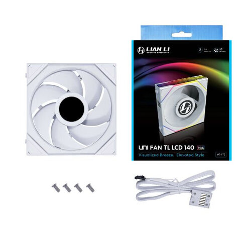 Περισσότερες πληροφορίες για "Lian Li UNI FAN TL LCD (14 cm/Άσπρο)"