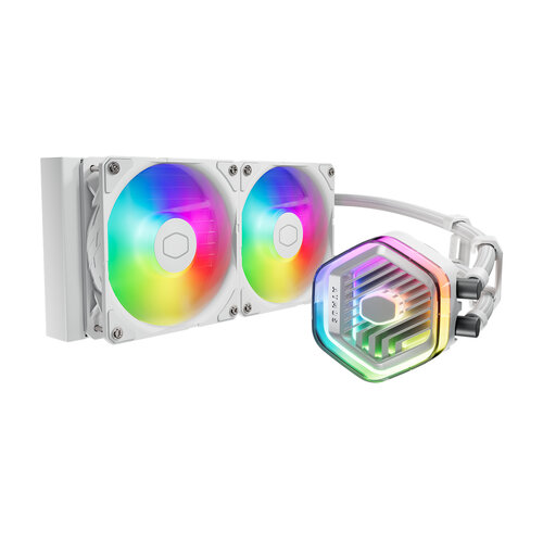 Περισσότερες πληροφορίες για "Cooler Master MasterLiquid 240 ATMOS White"