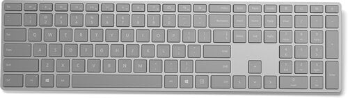 Περισσότερες πληροφορίες για "Microsoft Surface Keyboard (Ασημί/Bluetooth)"