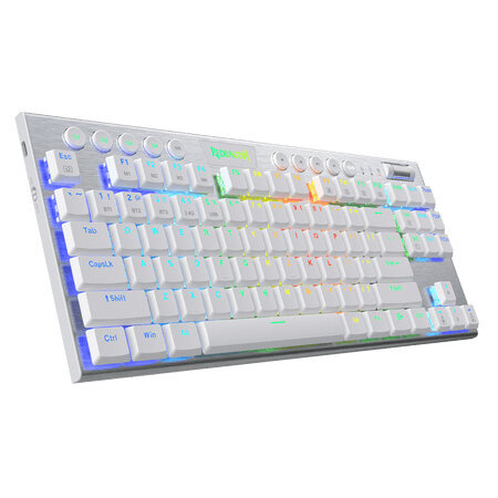 Περισσότερες πληροφορίες για "REDRAGON K621W-RGB-SP RD (Άσπρο/USB + RF Wireless + Bluetooth/RGB LED)"