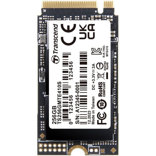 Περισσότερες πληροφορίες για "Transcend PCIe SSD 410S (256 GB/PCI Express 4.0)"