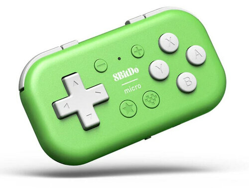 Περισσότερες πληροφορίες για "8Bitdo Micro (Πράσινο/Ασύρματα)"