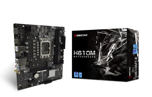 Περισσότερες πληροφορίες για "Biostar H610MT-E"
