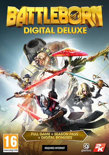 Περισσότερες πληροφορίες για "2K Battleborn Digital Deluxe PC (PC)"