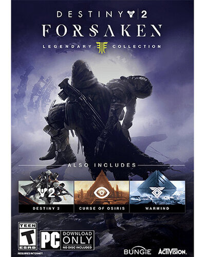 Περισσότερες πληροφορίες για "Activision Destiny 2: Forsaken - Legendary Collection (PC)"