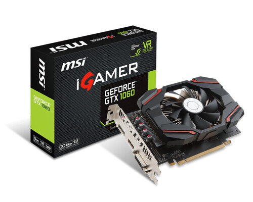 Περισσότερες πληροφορίες για "MSI Geforce GTX 1060 iGAMER 6G OC"