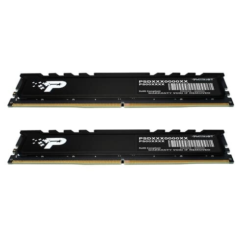 Περισσότερες πληροφορίες για "Patriot Memory Signature PSP564G4800KH1 (64 GB/DDR5/4800MHz)"