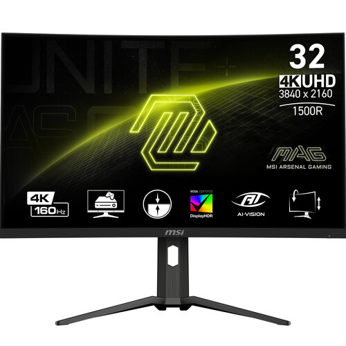 Περισσότερες πληροφορίες για "MSI MAG 321CUP (31.5"/4K Ultra HD)"