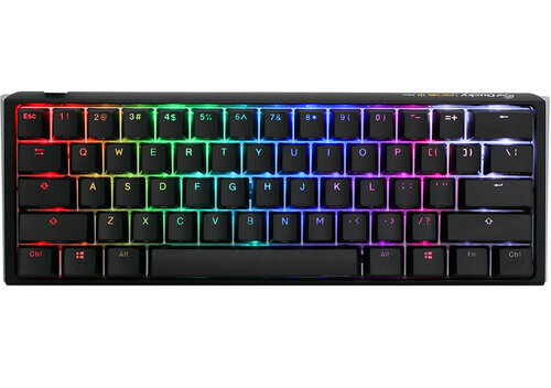 Περισσότερες πληροφορίες για "Ducky One3 Mini (Μαύρο/USB/RGB LED)"