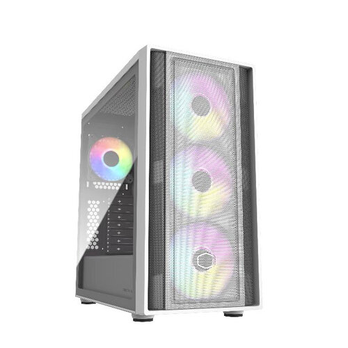Περισσότερες πληροφορίες για "Cooler Master MasterBox 600 White (Επιφάνεια Εργασίας/Άσπρο)"