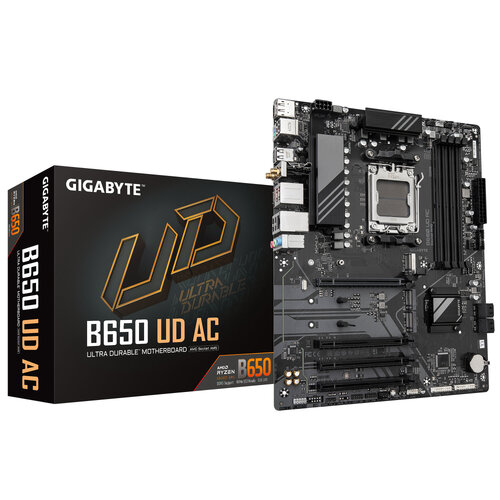 Περισσότερες πληροφορίες για "Gigabyte B650 UD AC"