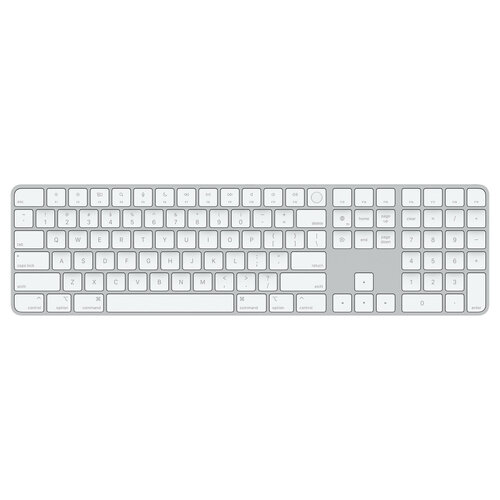 Περισσότερες πληροφορίες για "Apple MK2C3CE/A (Αργύλιο, Άσπρο/USB + Bluetooth)"